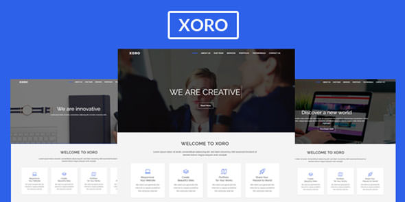 Xoro – 多用途HTML5模板[失效]-蟹程序