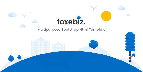 Foxebiz – 多用途Html模板-蟹程序