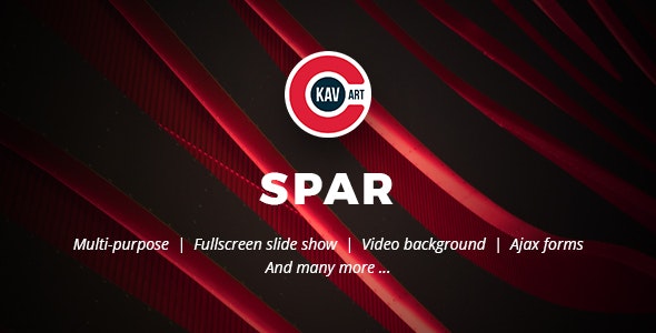 Spar – 多用途企业公司网站HTML5模板 – v1.0-蟹程序