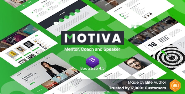 Motiva – 导师教练讲师励志教育网站HTML5模板-蟹程序