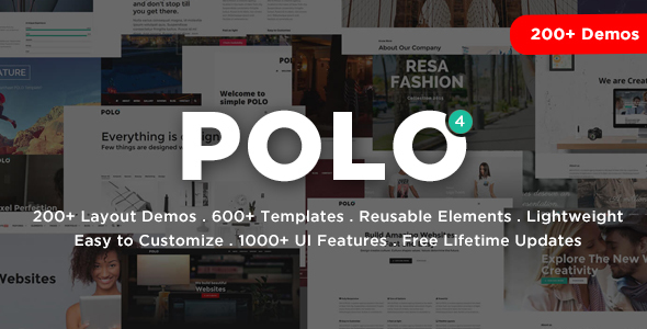 Polo – 响应式多用途HTML5模板-蟹程序