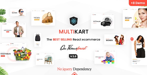 Multikart – 电子商务在线商店HTML5网站模板 – v4.0-蟹程序